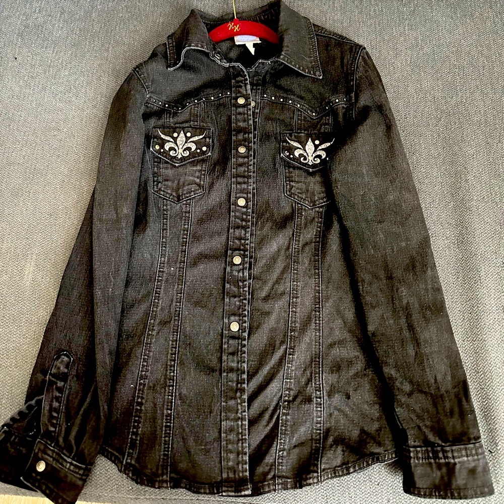 DG2 by Diane Gilman Jean jacket